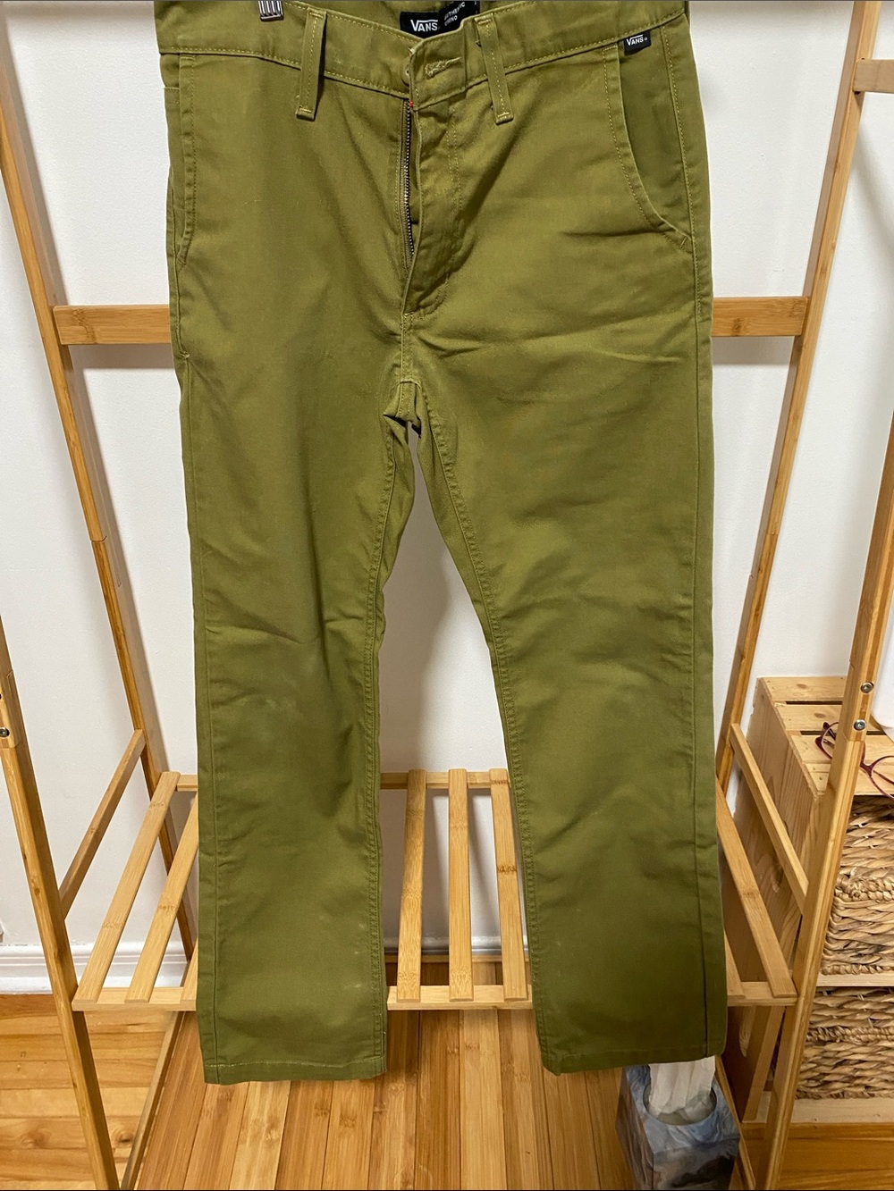 Vans Men's Olive Chino Pants